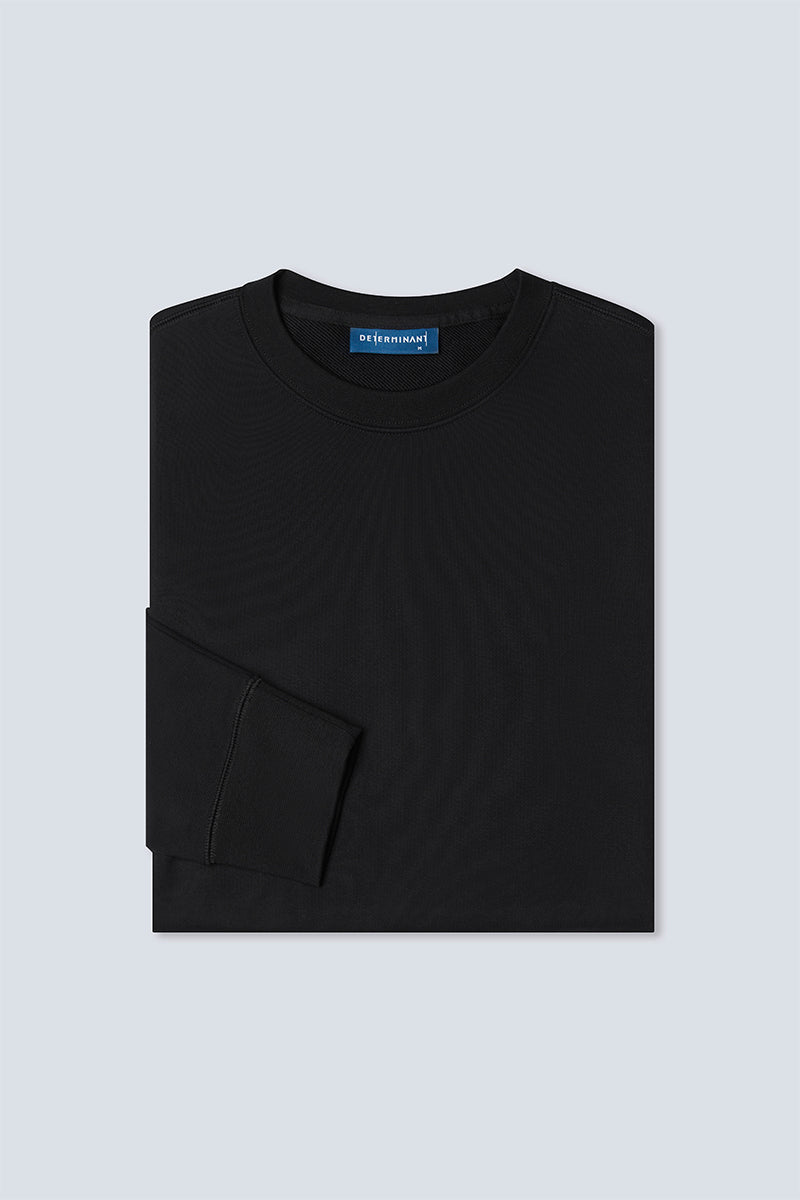 French Terry Sweatshirt | Black BKFD01