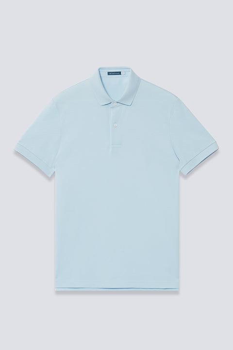 VISDRY™ Pique Polo | Light Blue BLE237