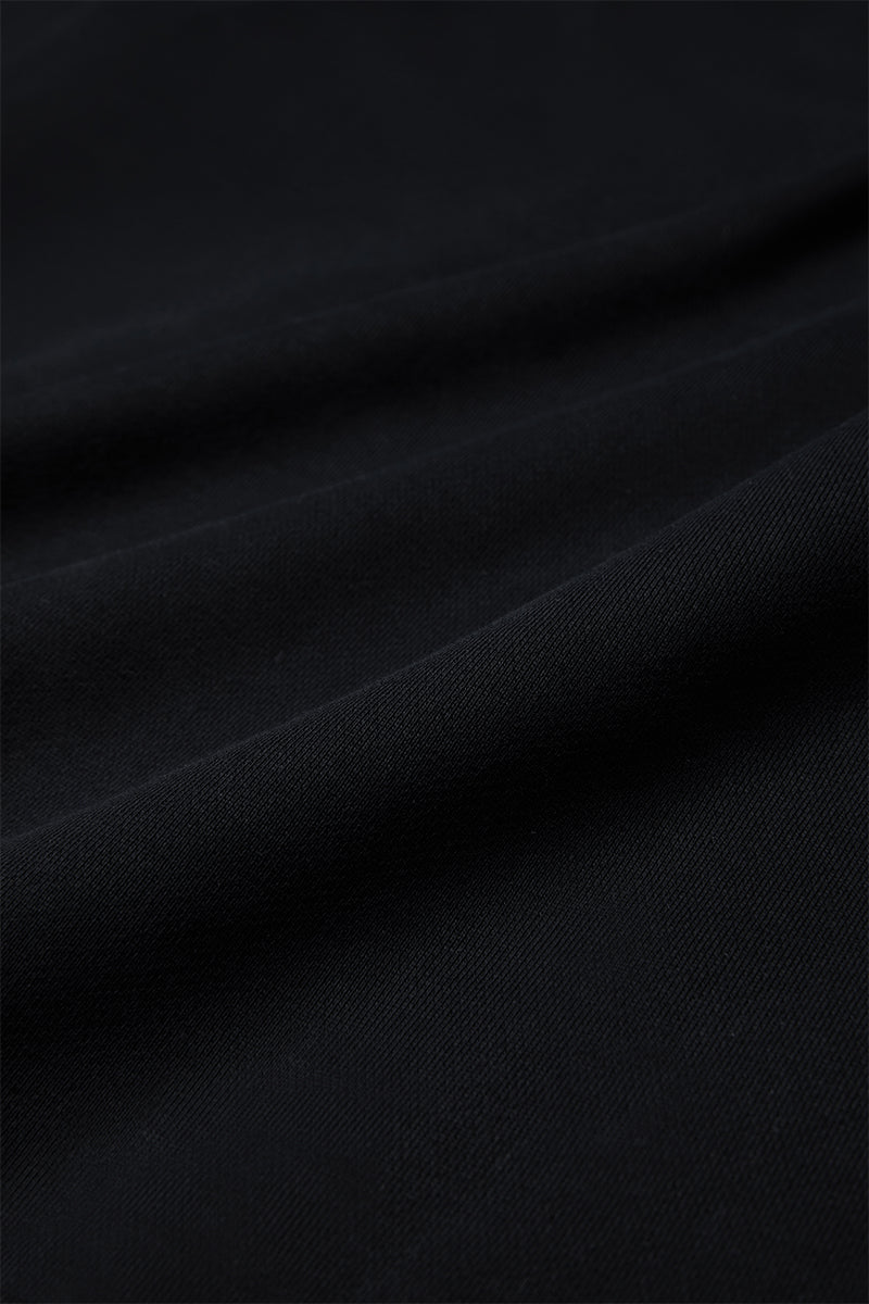 French Terry Sweatshirt | Black BKFD01