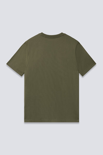 Regal Crew Neck T-Shirt | Olive GNE474