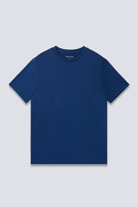 Regal Crew Neck T-Shirt | Blue NYE073
