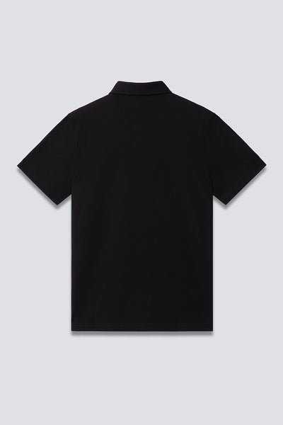 Regal Pique Polo | Black BKFD01