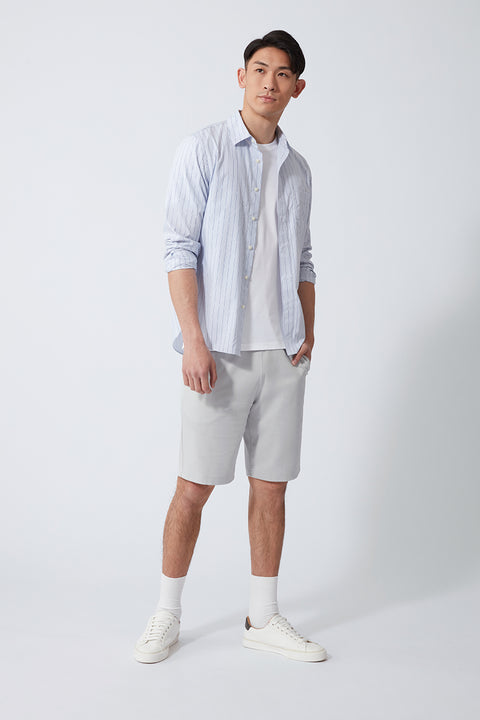 Regal Double-Knit Sweat Shorts | Light Grey GYE008