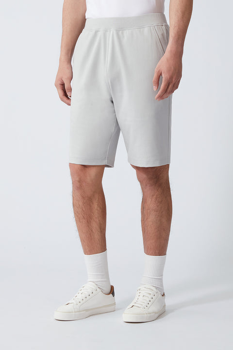 Regal Double-Knit Sweat Shorts | Light Grey GYE008