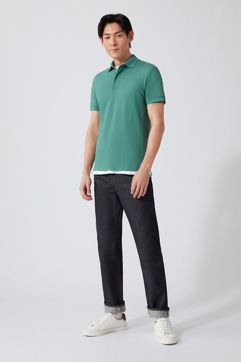 VISDRY™ Pique Polo | Green 175513