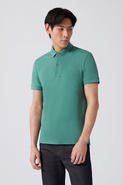 VISDRY™ Pique Polo | Green 175513