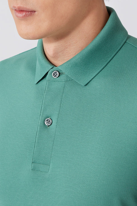 VISDRY™ Pique Polo | Green 175513