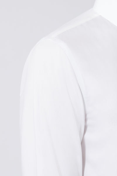 Wrinkle-Free Poplin Dress Shirt | White WH001Z