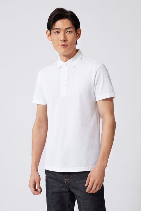 Regal Pique Polo | White WH001Z