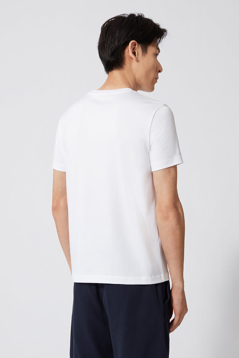 Regal Crew Neck T-Shirt | White WH001Z