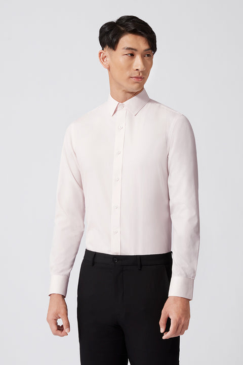 Wrinkle-Free Poplin Dress Shirt | Pink 2784PZ