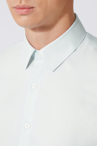 Poplin Smart Shirt | Mint 7755PZ