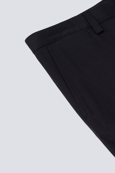 Twill Smart Pants | Black 1608NZ