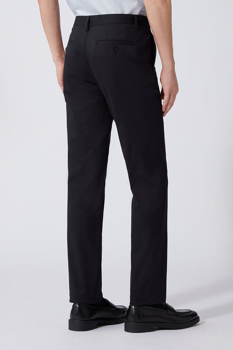 Twill Smart Pants | Black 1608NZ