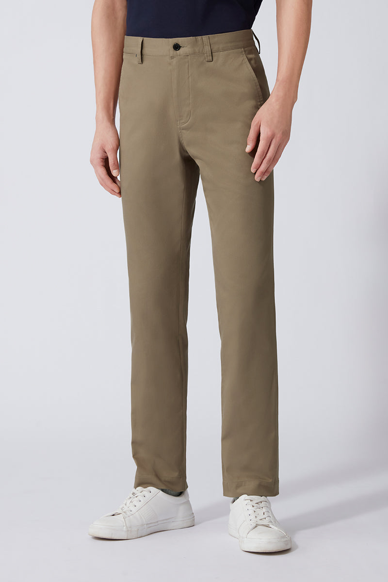 Twill Smart Pants | Khaki 5085KM