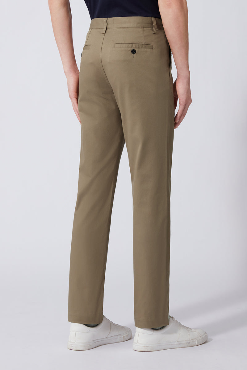 Twill Smart Pants | Khaki 5085KM