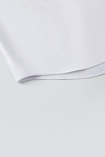 VISDRY™ Twill Button-Down Smart Shirt | White WH001Z