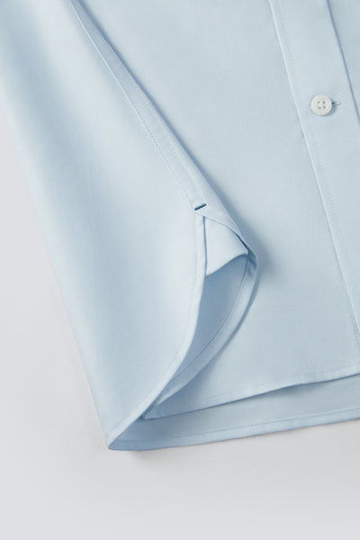 Oxford Button-Down Casual Shirt | Light Blue 9020NZ