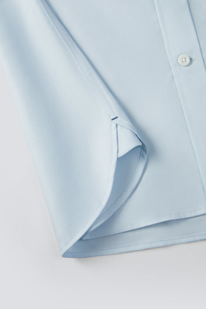 Oxford Button-Down Casual Shirt | Light Blue 9020NZ