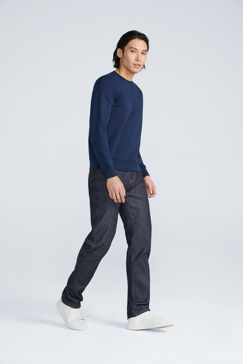 French Terry Sweatshirt | Navy 14036N