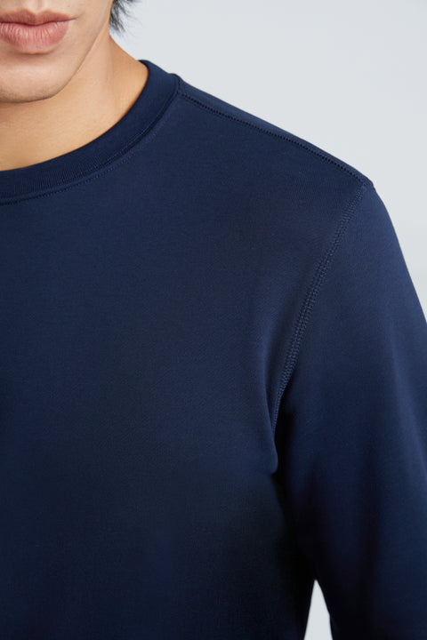 French Terry Sweatshirt | Navy 14036N