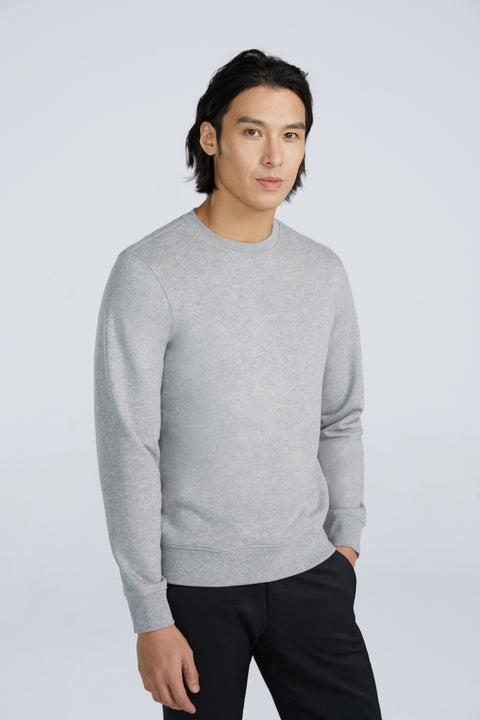 French Terry Sweatshirt | Light Grey EBC08Z