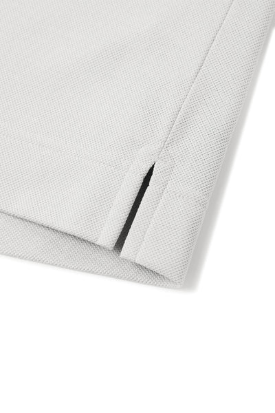 Regal Pique Buttonless Polo | Light Grey GYE008