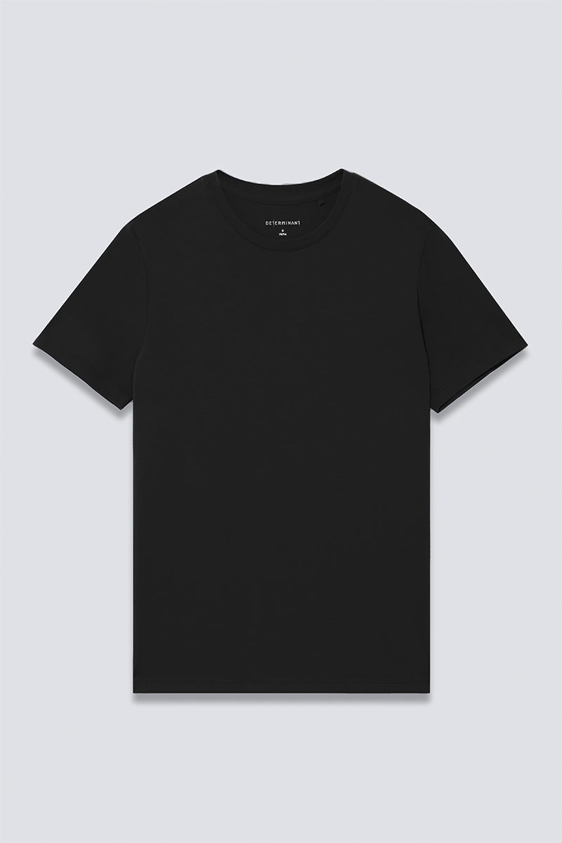 Super Soft Crew Neck T-Shirt | Black BKFD01