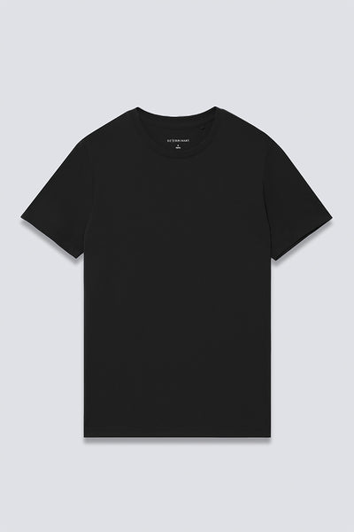 Super Soft Crew Neck T-Shirt | Black BKFD01