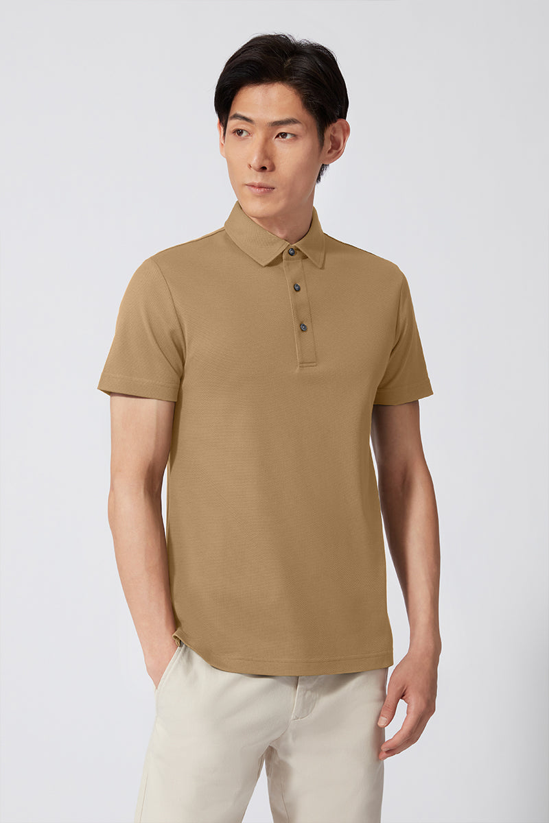 Regal 珠地 Polo | Khaki 171028
